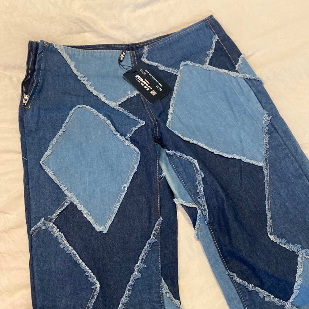💙New JADED LONDON💙 Patch, Low Rise jeans